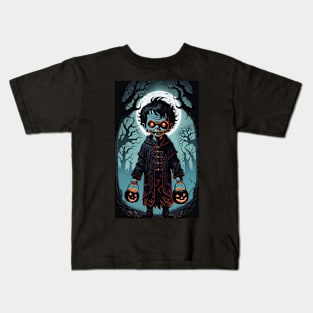 Trick or Treat Zombie Kid Kids T-Shirt